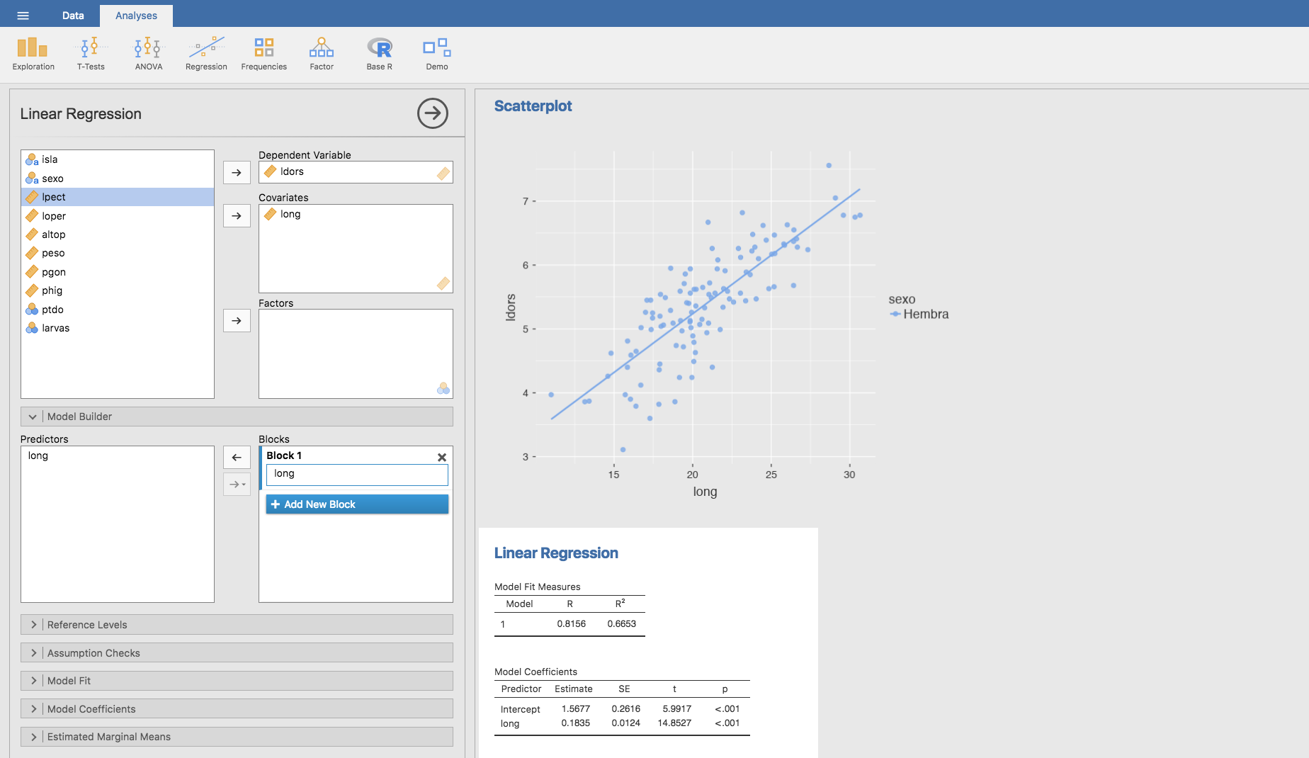 Tarea 1 Estadística descriptiva con Jamovi